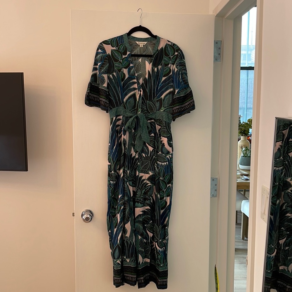 Whistles floral jumpsuit